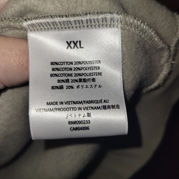 Essentials Fear Of God Hoodie Smoke XXL - Picture 2 of 4
